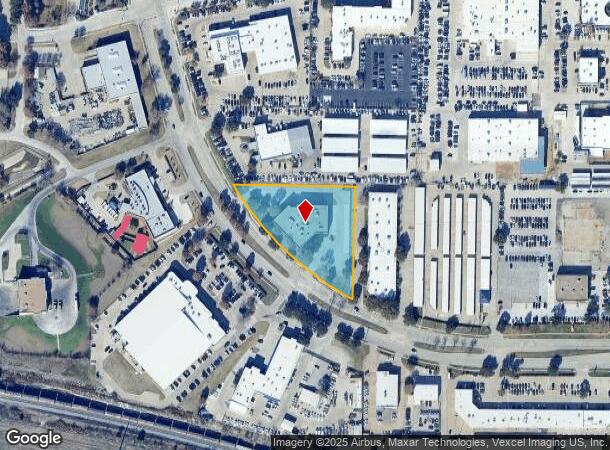 4031 W Plano Pkwy, Plano, TX Parcel Map