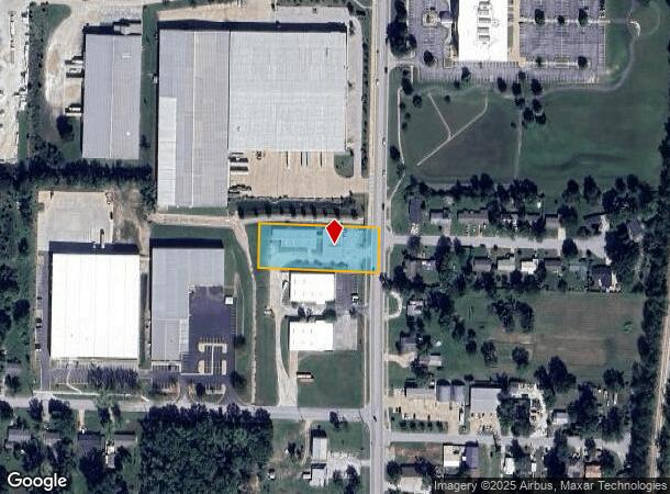 1512 N 2Nd St, Rogers, AR Parcel Map