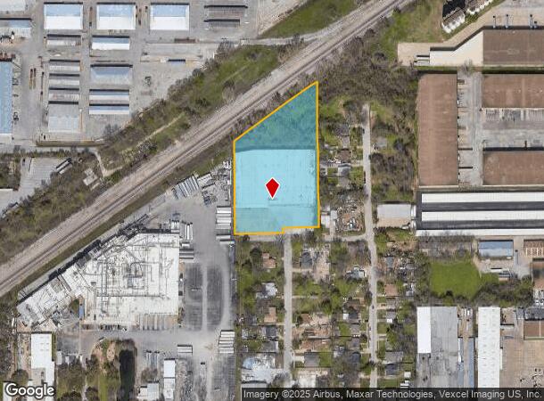 3801 Austin Ln, Fort Worth, TX Parcel Map