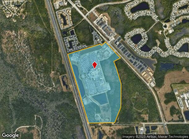 301 Memorial Medical Pkwy, Daytona Beach, FL Parcel Map