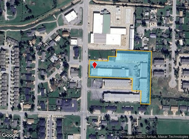 555 N 13Th St, Rogers, AR Parcel Map