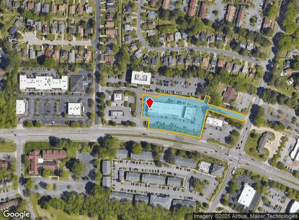 1116 Volvo Pky, Chesapeake, VA Parcel Map