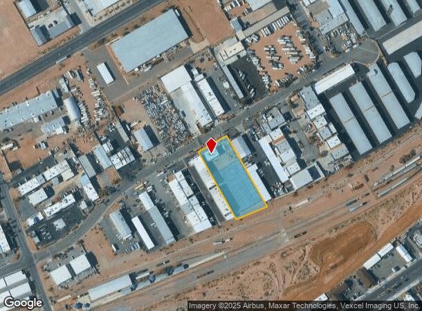  1573 Foothill Dr, Boulder City, NV Parcel Map