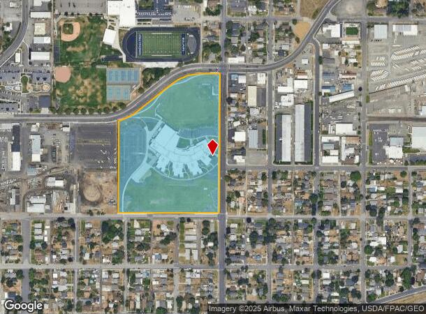 2701 N Perry St, Spokane, WA Parcel Map