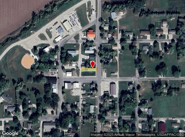 124 S 4Th Ave, Dedham, IA Parcel Map