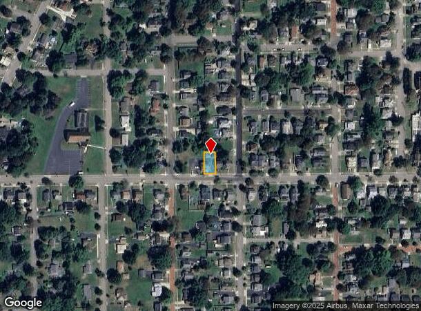 1110 Newland Ave, Jamestown, NY Parcel Map