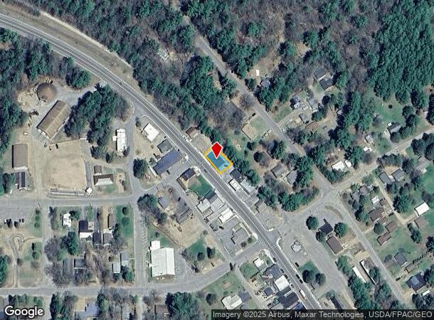 7256 Bradley St, Lake Tomahawk, WI Parcel Map