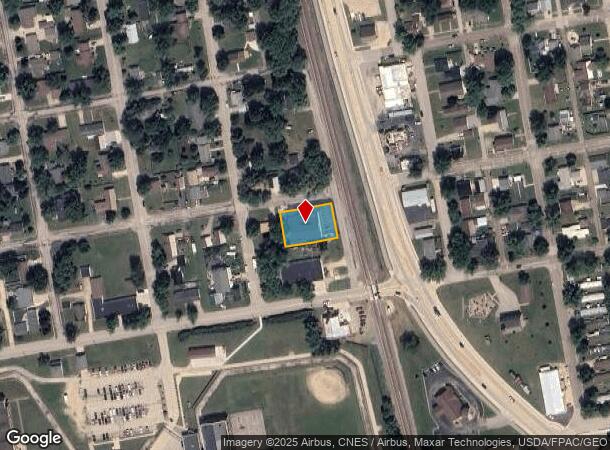1303 S 8Th St, Prairie Du Chien, WI Parcel Map