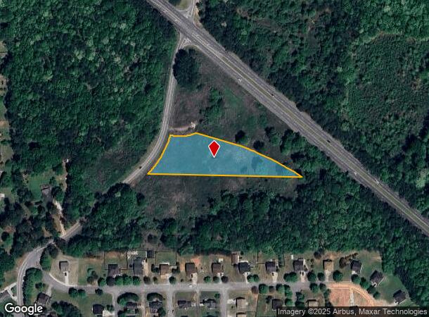 Vickers Rd, Fairburn, GA Parcel Map