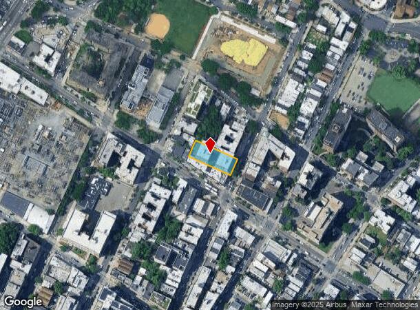  2111 Hughes Ave, Bronx, NY Parcel Map