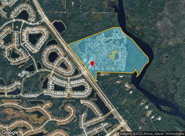 1300 N River Rd, Venice, FL Parcel Map