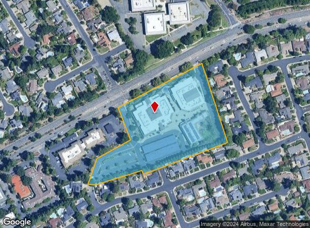  2303 Ygnacio Valley Rd, Walnut Creek, CA Parcel Map