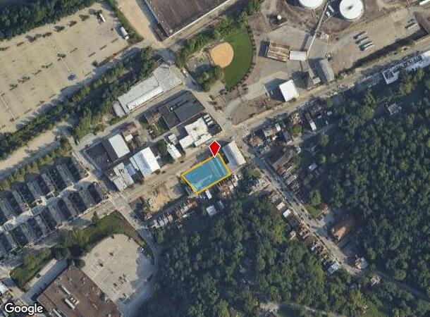  5648 Butler St, Pittsburgh, PA Parcel Map