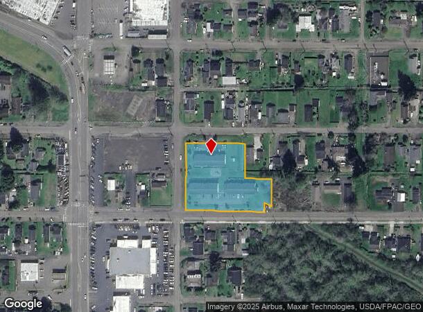  620 W Cushing St, Aberdeen, WA Parcel Map
