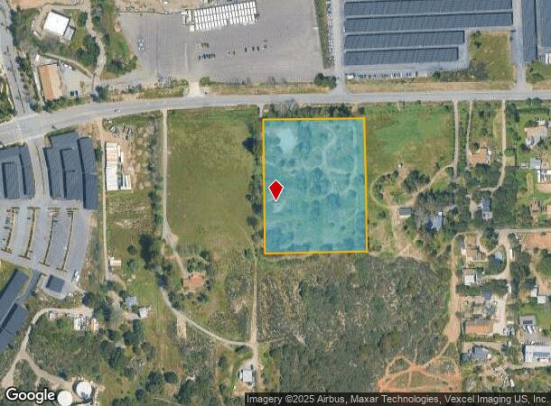 5301 Willows Rd, Alpine, CA Parcel Map