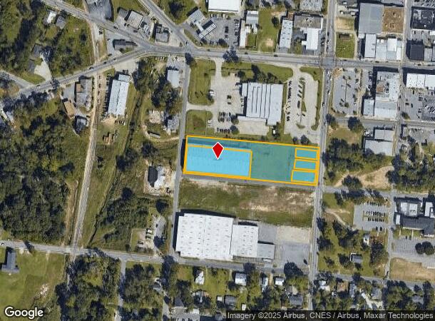 40 W Cherry St, Statesboro, GA Parcel Map