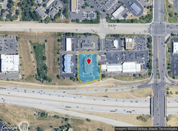 7060 E County Line Rd, Highlands Ranch, CO Parcel Map