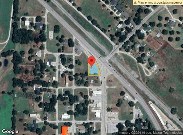  100 Main St, Paradise, TX Parcel Map