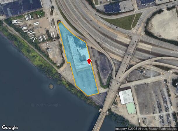 701 N Point Dr, Pittsburgh, PA Parcel Map