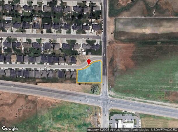  615 W Fox Meadow Dr, Ogden, UT Parcel Map