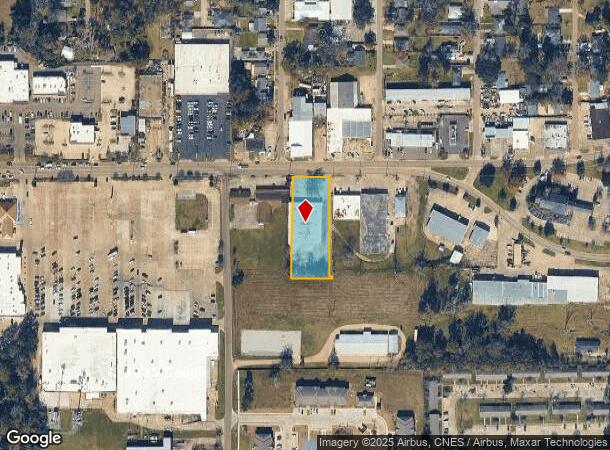1517 W Thomas St, Hammond, LA Parcel Map
