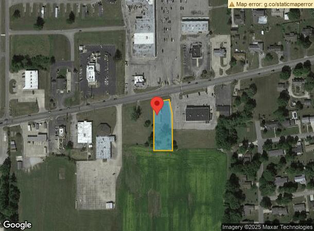  1701 E State Highway 54, Linton, IN Parcel Map