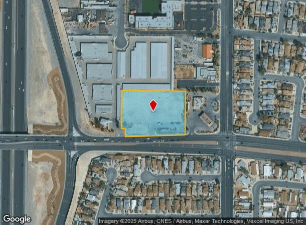 6802 W Craig Rd, Las Vegas, NV Parcel Map