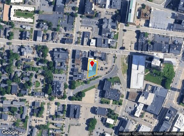  3 Chestnut St, Worcester, MA Parcel Map