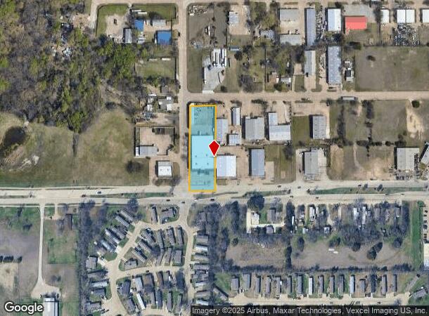 1301 E Parkerville Rd, Desoto, TX Parcel Map