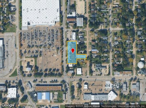1209 Main St, Pasadena, TX Parcel Map