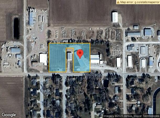  1141 Oak St, Henderson, NE Parcel Map