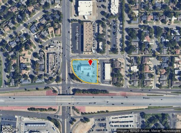 7007 Indiana Ave, Lubbock, TX Parcel Map