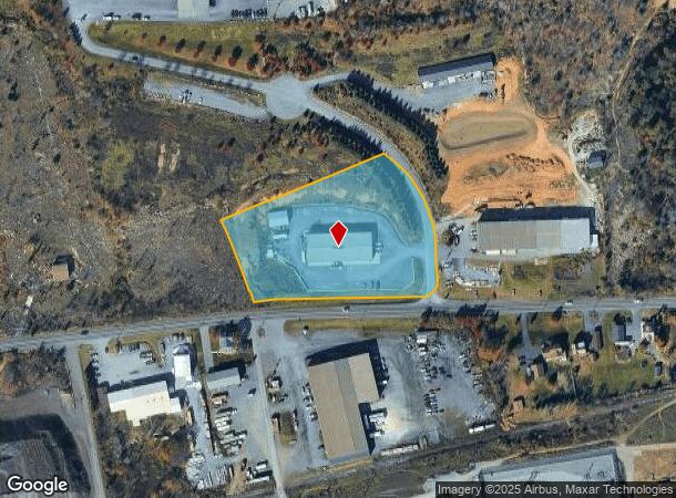 1210 Little Gap Rd, Palmerton, PA Parcel Map