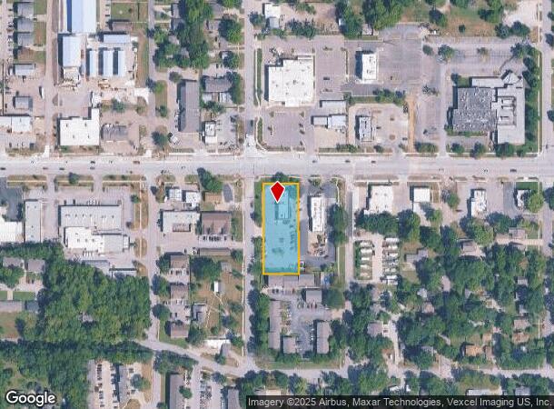 1313 W 6Th St, Lawrence, KS Parcel Map