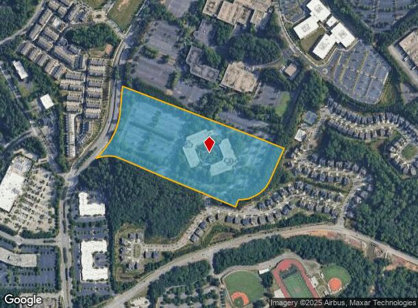  800 N Point Pkwy, Alpharetta, GA Parcel Map