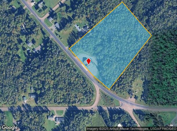4368 S County Rd E, South Range, WI Parcel Map