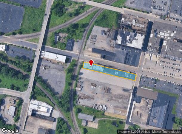  619 Exchange St, Buffalo, NY Parcel Map