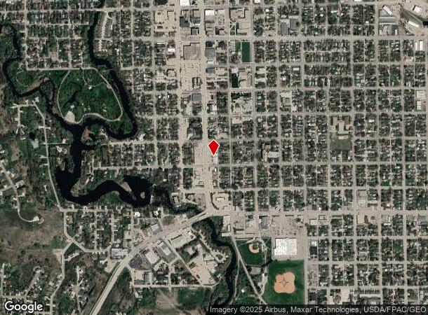  723 1St Ave S, Jamestown, ND Parcel Map