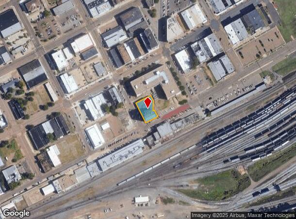  100 N Main St, Texarkana, TX Parcel Map