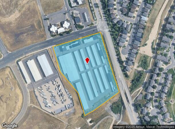 15456 E Mineral Ave, Centennial, CO Parcel Map