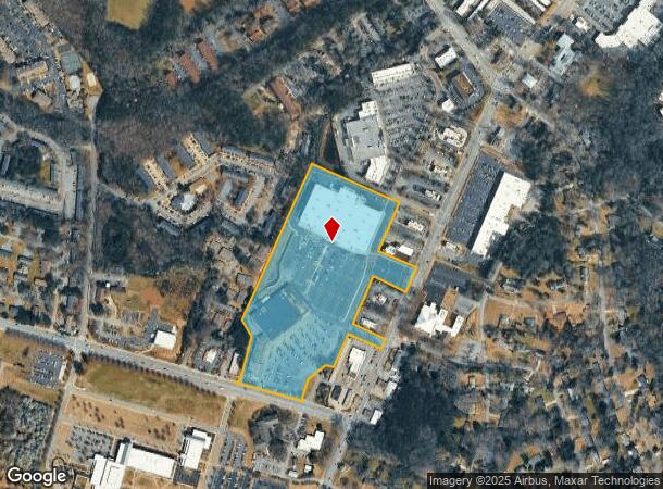 2000 Barnett Shoals Rd, Athens, GA Parcel Map