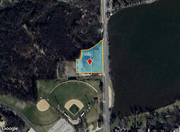 406 N Terrace St, Delavan, WI Parcel Map