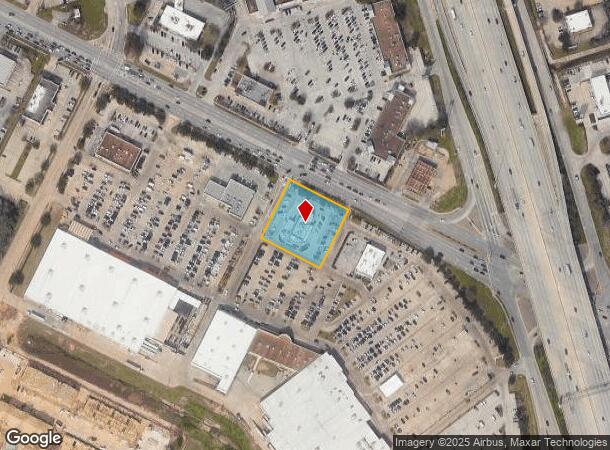 1321 W Davis St, Conroe, TX Parcel Map