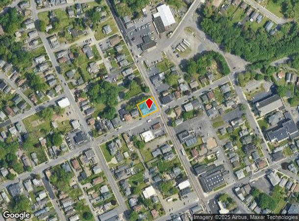  401 W Market St, Scranton, PA Parcel Map