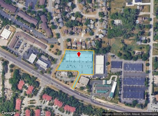 962 Lake St, Roselle, IL Parcel Map