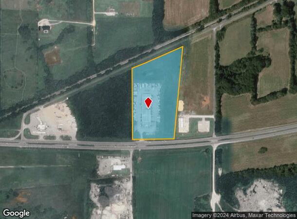  22031 Highway 72, Tuscumbia, AL Parcel Map