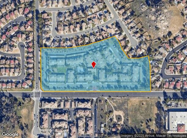  21550 Box Springs Rd, Moreno Valley, CA Parcel Map