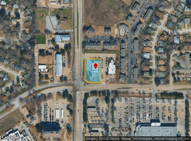  3641 Matlock Rd, Arlington, TX Parcel Map