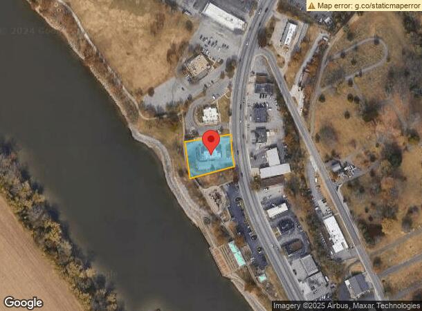  662 N Riverside Dr, Clarksville, TN Parcel Map