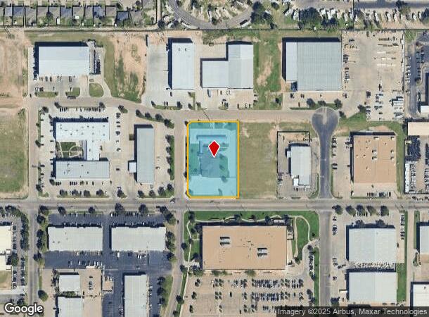  6032 43Rd St, Lubbock, TX Parcel Map